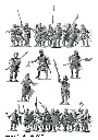 [ VICTRIXVXM006 ] Medieval Foot Sergeants