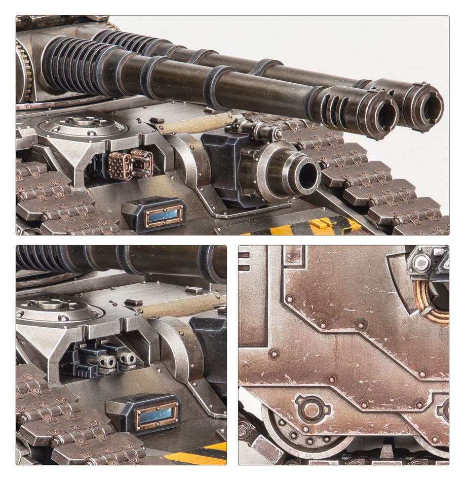[ GW31-142 ] HORUS HERESY: LEGIONES ASTARTES FELLBLADE SUPER-HEAVY BATTLE TANK (Leverbaar vanaf 4/10)