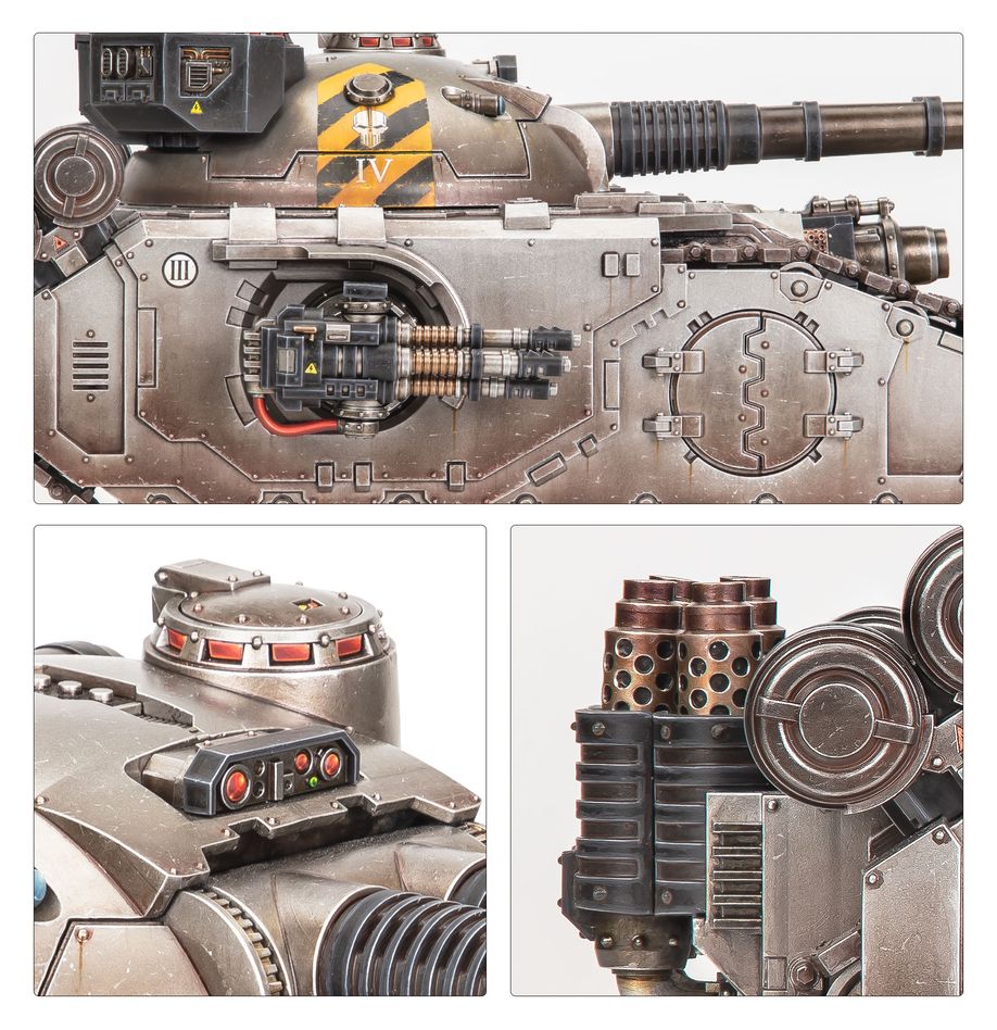 [ GW31-142 ] HORUS HERESY: LEGIONES ASTARTES FELLBLADE SUPER-HEAVY BATTLE TANK (Leverbaar vanaf 4/10)