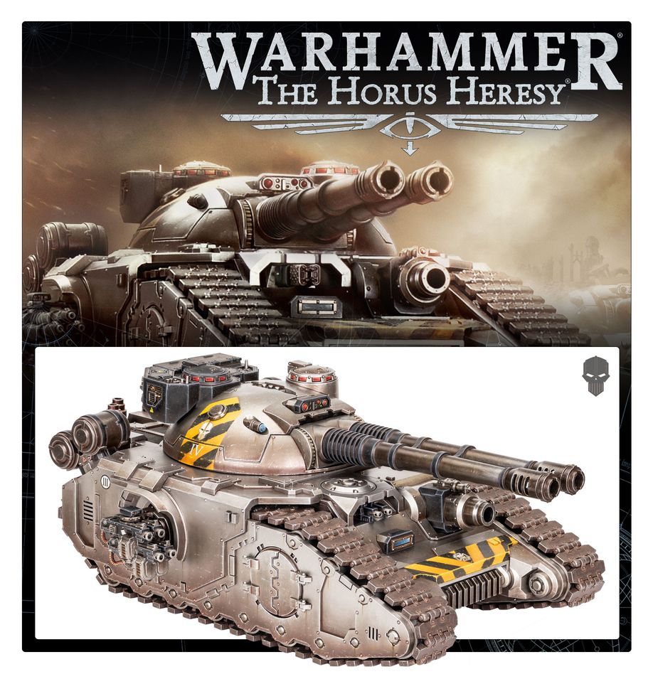 [ GW31-142 ] HORUS HERESY: LEGIONES ASTARTES FELLBLADE SUPER-HEAVY BATTLE TANK (Leverbaar vanaf 4/10)