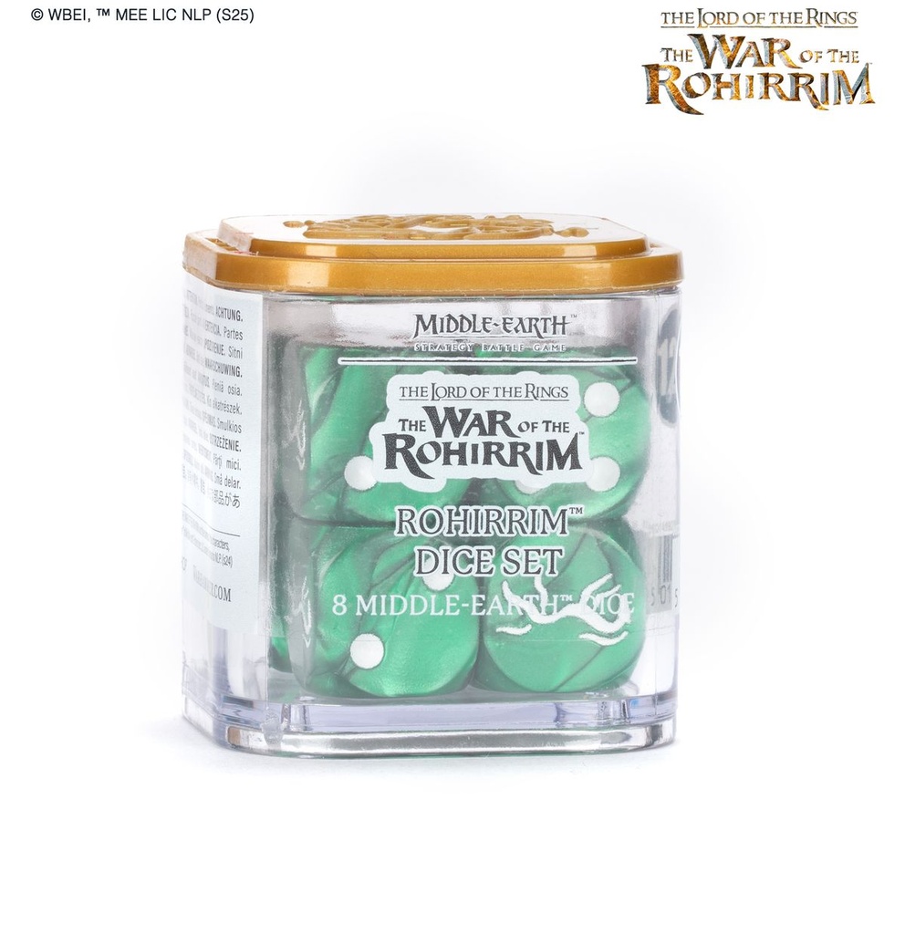 [ GW30-94 ] MIDDLE-EARTH SBG: ROHIRRIM DICE SET