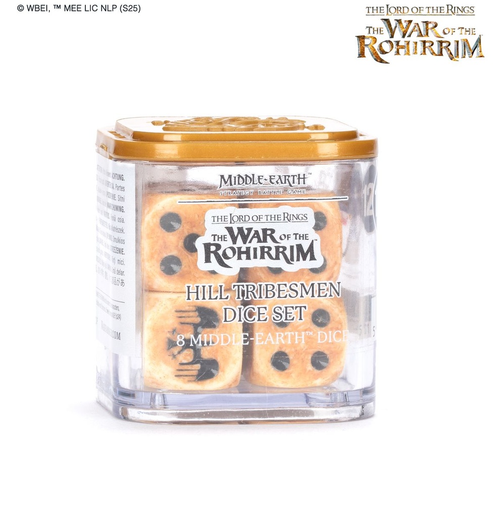 [ GW30-93 ] MIDDLE-EARTH SBG: HILL TRIBESMEN DICE SET
