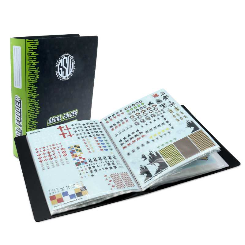 [ GSW5762 ] Green Stuff World Decal Folder A5