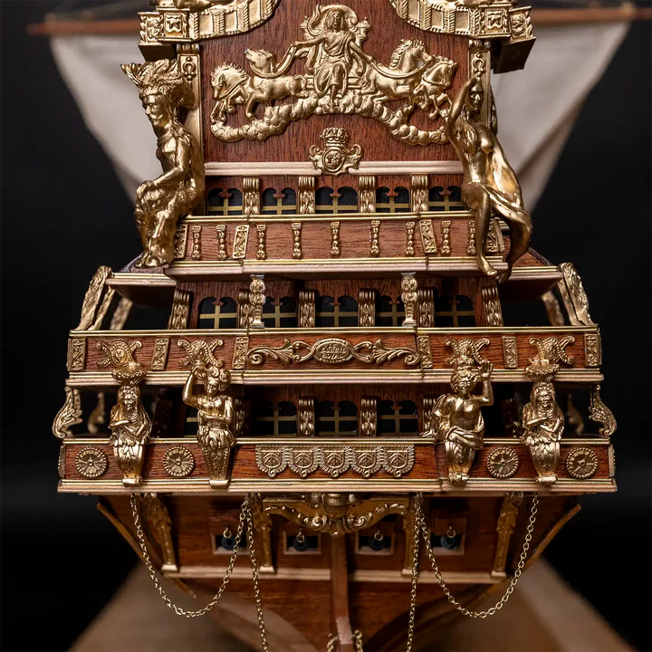 [ OCCREPR002 ] Soleil Royal  model ship limited edition  1/70 (met gratis beplanking en verfset)