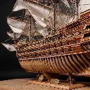 [ OCCREPR002 ] Soleil Royal  model ship limited edition  1/70 (met gratis beplanking en verfset)