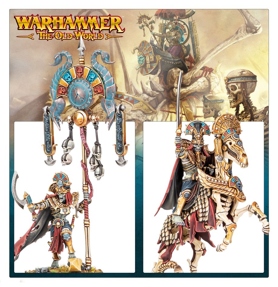 [ GW07-13 ] TOMB KINGS OF KHEMRI: ROYAL HERALDS (Leverbaar vanaf 18/10)