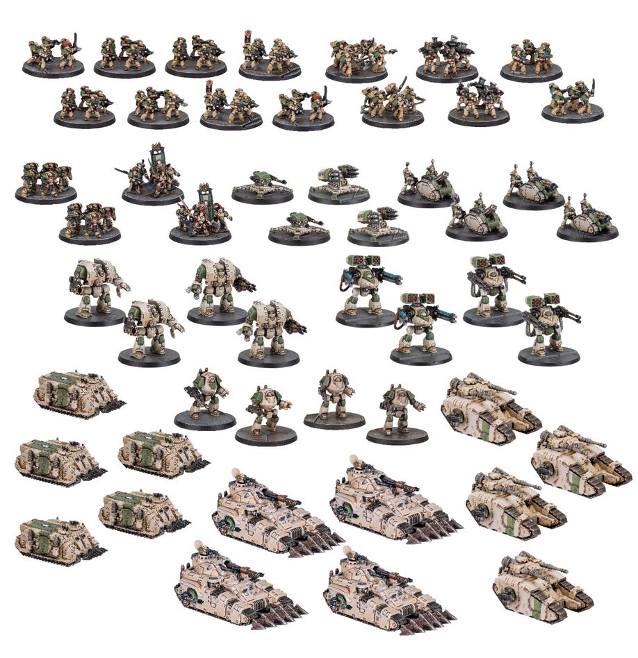 [ GW03-97 ] L/I: LEGIONES ASTARTES COMBAT FORCE (Leverbaar vanaf 18/10)