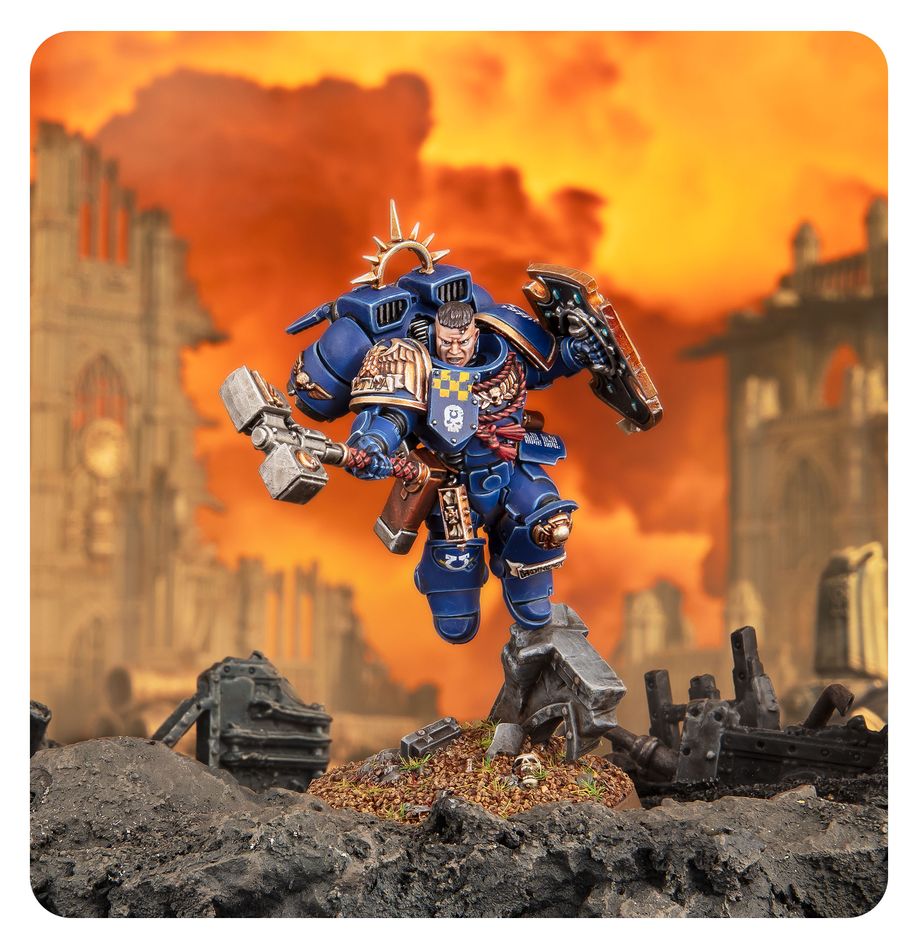 [ GW48-102 ] CAPTAIN WITH JUMP PACK AND RELIC SHIELD (Leverbaar vanaf 25/10)
