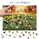 [ WC0817-XL ] Wooden city Puppies poopies 1010 stukjes (houten legpuzzel)