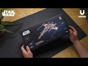 [ UGEARS4820184122550 ] Ugears Luke Skywalker's X-wing starfighter 1/55