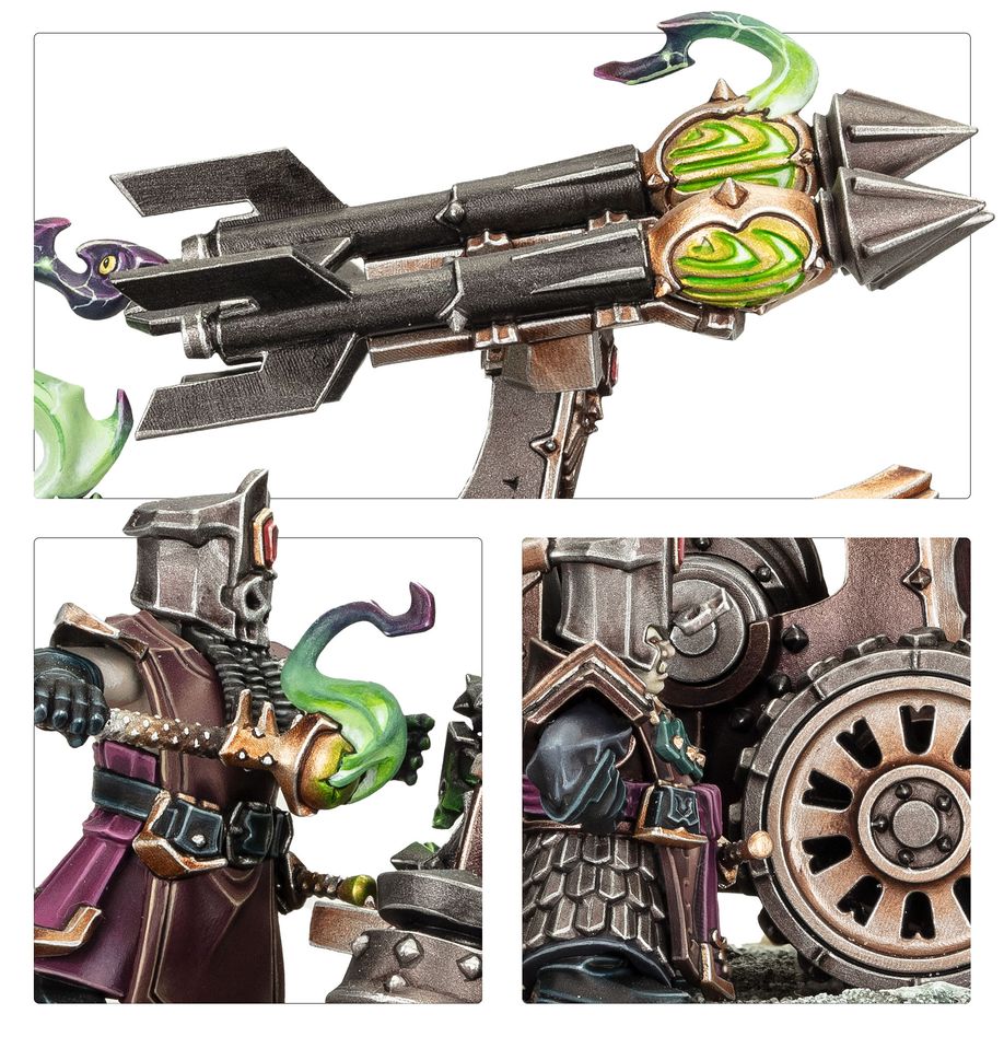 [ GW82-07 ] HELSMITHS OF HASHUT: DEATHSHRIEKER ROCKET BATTERY (Leverbaar vanaf 1/11)