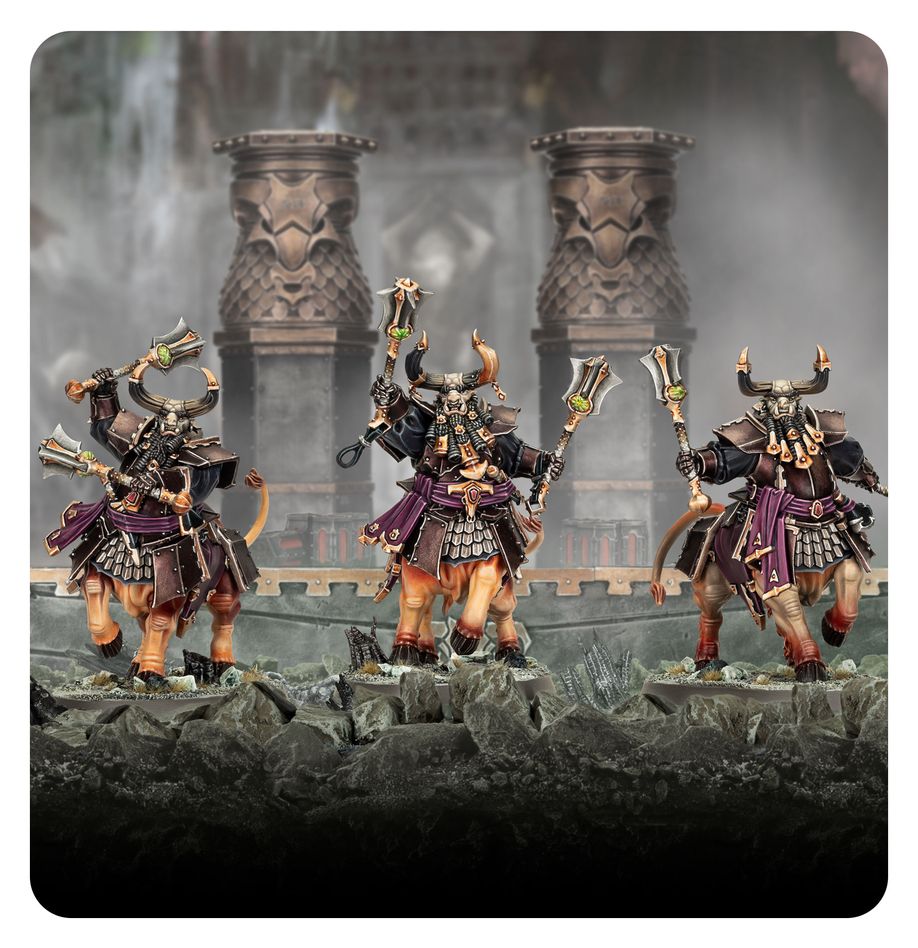 [ GW82-03 ] HELSMITHS OF HASHUT: BULL CENTAURS (Leverbaar vanaf 1/11)