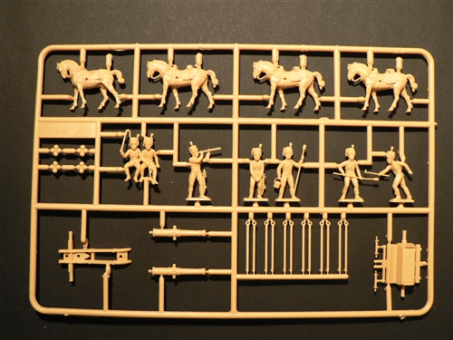 [ ITA-6018S ] Italeri French artillery (Napoleonic wars) 1/72
