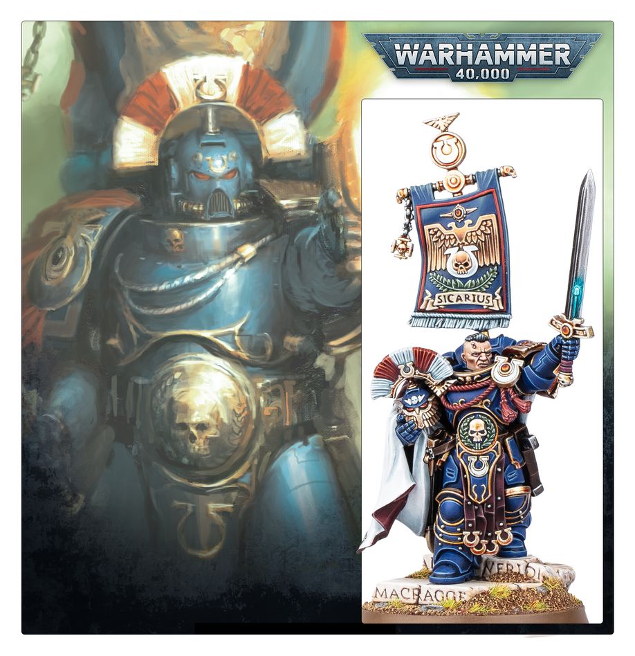 [ GW55-73 ] ULTRAMARINES: CATO SICARIUS (Leverbaar vanaf 8/11)
