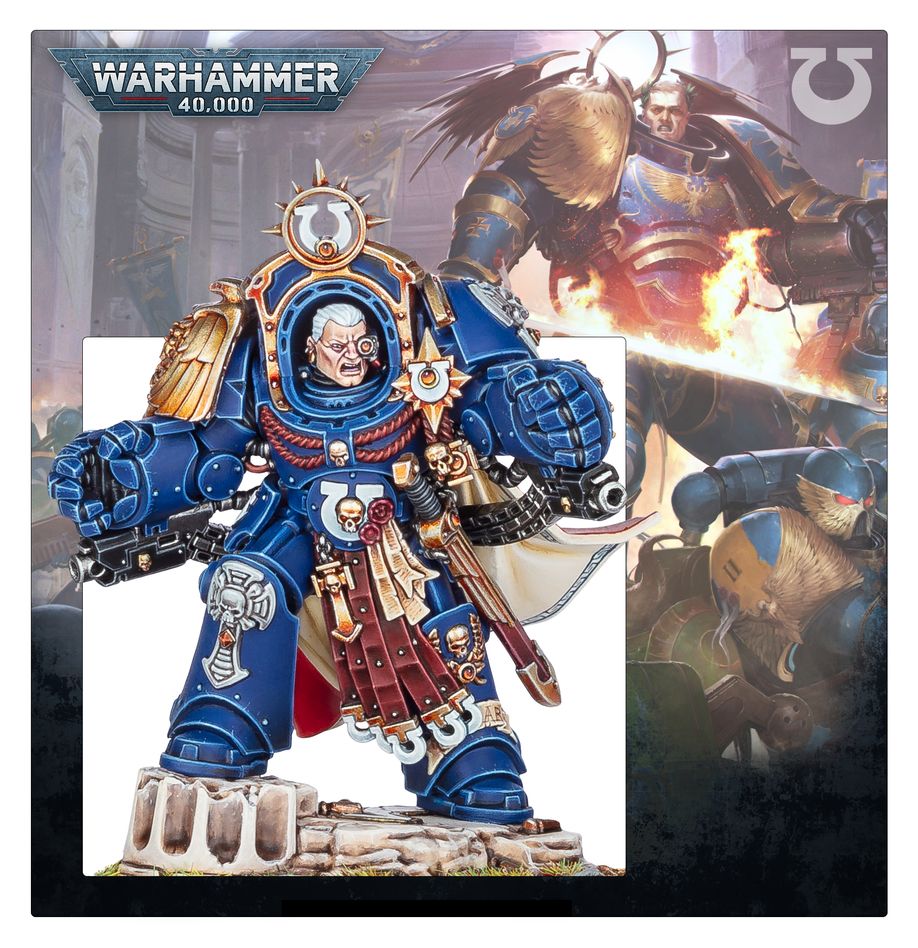 [ GW55-74 ] ULTRAMARINES: MARNEUS CALGAR IN ARMOUR OF ANTILOCHUS (Leverbaar vanaf 8/11)