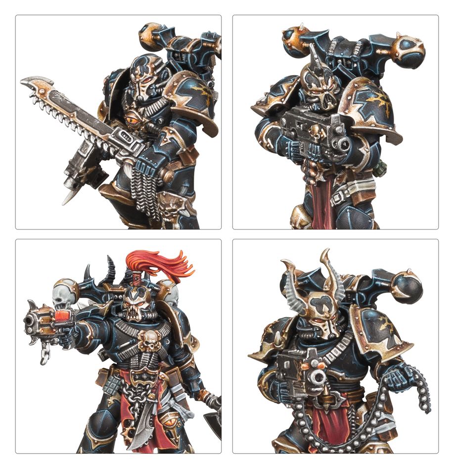 [ GW43-105 ] CHAOS SPACE MARINES: LEGIONARIES (Leverbaar vanaf 8/11)