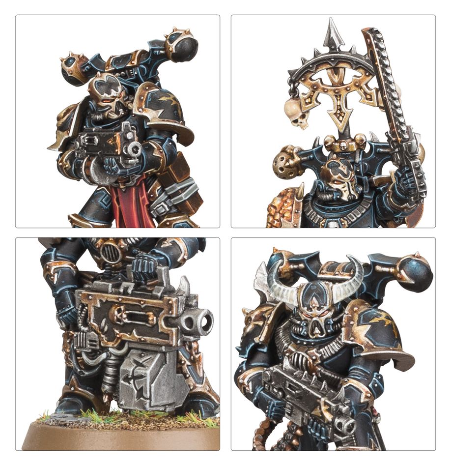 [ GW43-105 ] CHAOS SPACE MARINES: LEGIONARIES (Leverbaar vanaf 8/11)