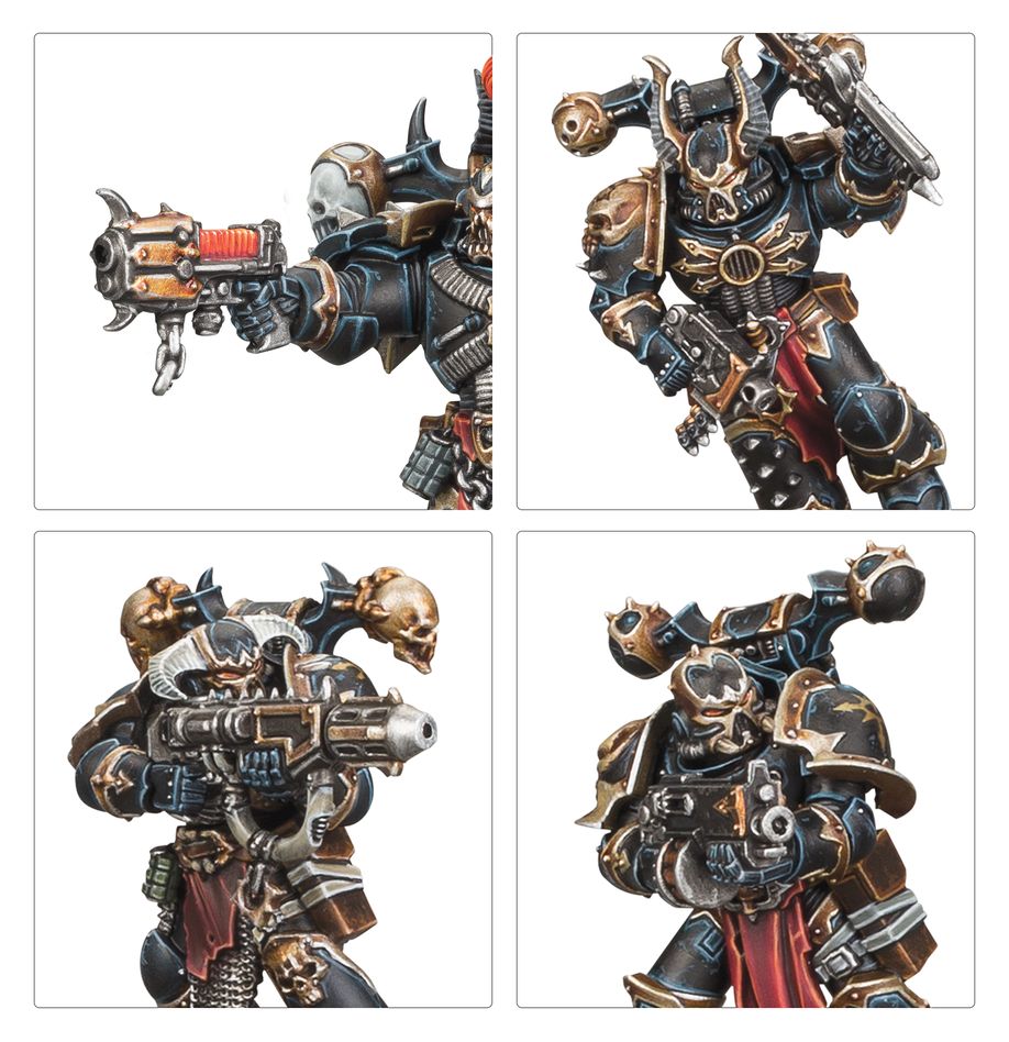[ GW43-105 ] CHAOS SPACE MARINES: LEGIONARIES (Leverbaar vanaf 8/11)