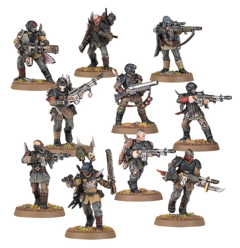 [ GW43-107 ] CHAOS SPACE MARINES: TRAITOR GUARSMEN SQUAD (Leverbaar vanaf 8/11)