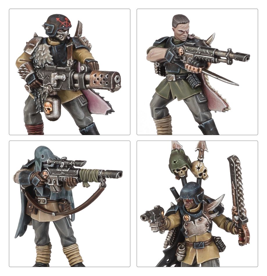 [ GW43-107 ] CHAOS SPACE MARINES: TRAITOR GUARSMEN SQUAD (Leverbaar vanaf 8/11)