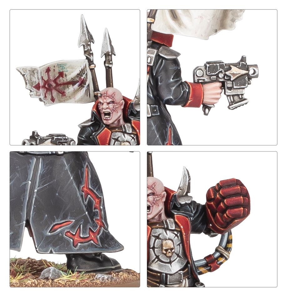[ GW43-106 ] CHAOS SPACE MARINES: TRAITOR ENFORCER (Leverbaar vanaf 8/11)