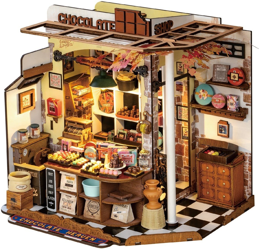 [ ROLIFEDG174 ] Rolife Henry's Chocolate DIY Miniature House 