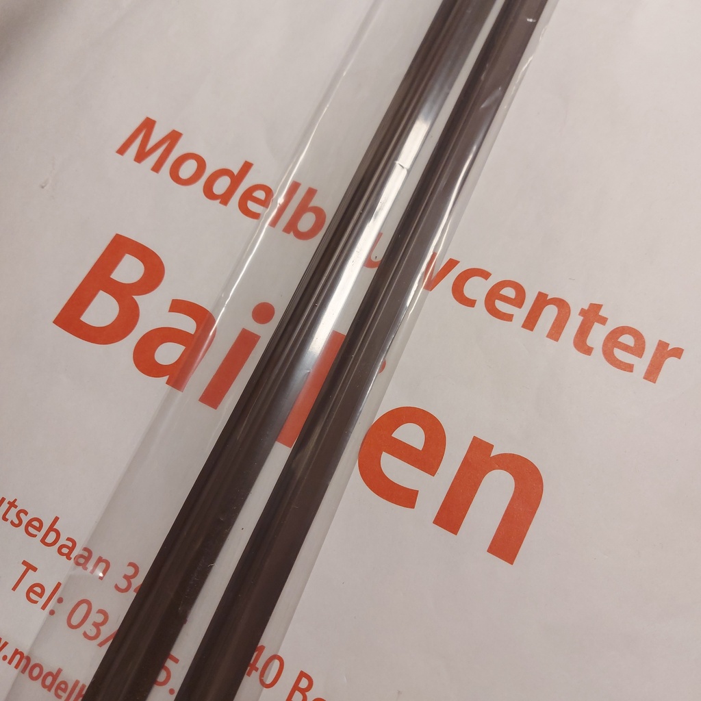 [ RA470-54 ] Raboesh darmwandprofiel / sheet pile profiel HO 1/87  1 meter