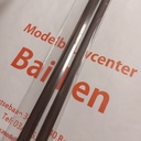 [ RA470-54 ] Raboesh darmwandprofiel / sheet pile profiel HO 1/87  1 meter