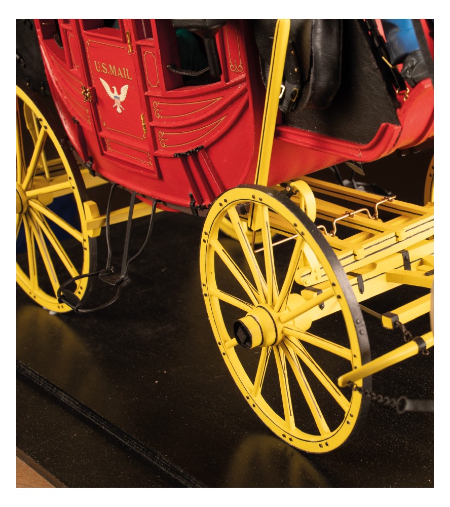 [ AL20345 ] Artesania latina STAGECOACH - Legend of the Wild West - 1/12 Scale model