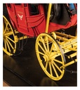 [ AL20345 ] Artesania latina STAGECOACH - Legend of the Wild West - 1/12 Scale model
