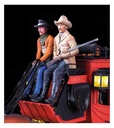 [ AL20345F ] Artesania Latina Set of 4 figures Wild West 1/12