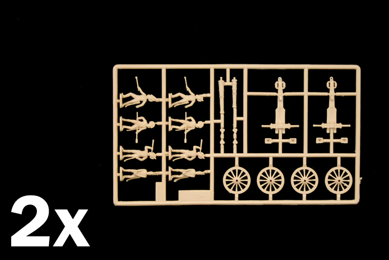 [ ITA-6041 ] Italeri British artillery 1/72