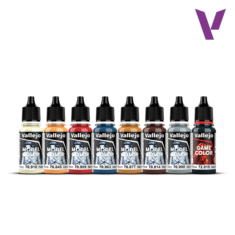 [ VAL70242 ] Vallejo Elves & Gnoms Paint set 