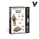 [ VAL70203 ] Vallejo american armour & infantry paint set WWII (6x18ml)