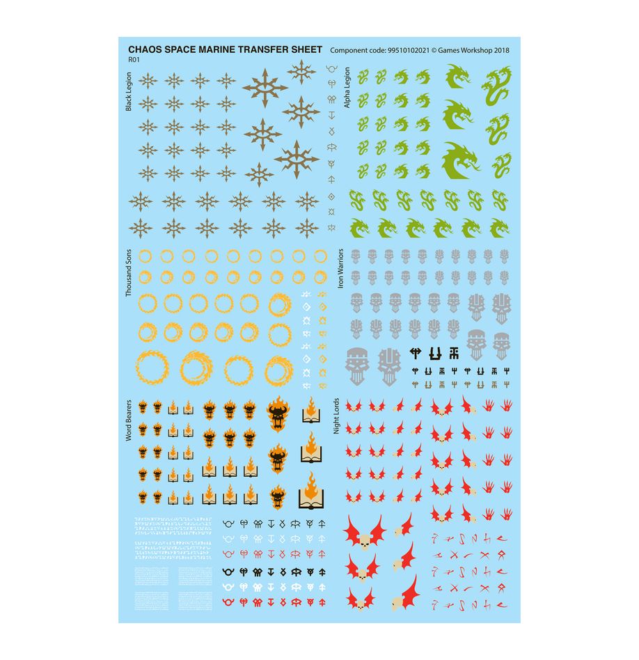 [ GW71-43 ] CHAOS SPACE MARINES BATTLEFORCE: HELLFORGED WARBAND