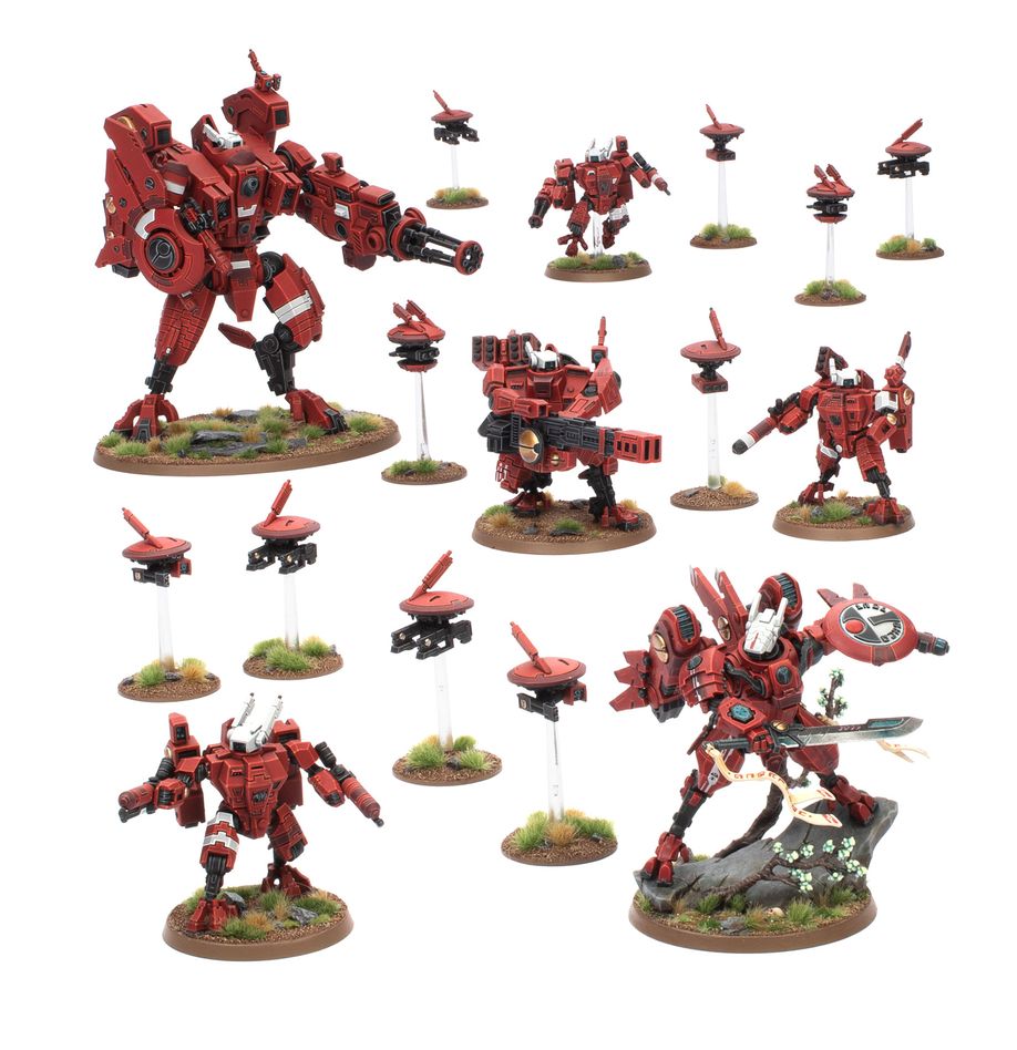 [ GW71-56 ] T'AU EMPIRE BATTLEFORCE: FARSIGHT CADRE (Leverbaar vanaf 28/11)