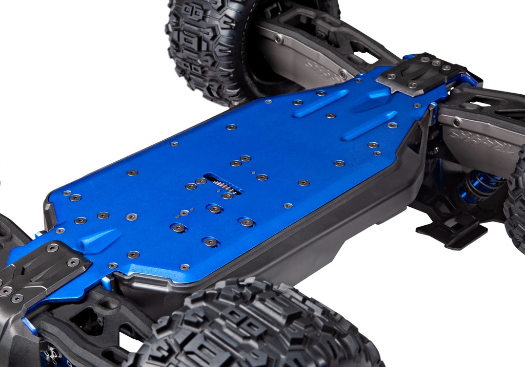 [ TRX-95076-4BLUE ] Traxxas Sledge 1/8 4WD Brushless Monster Truck RTR TSM 2.4Ghz - Blue - TRX95076-4BLUE