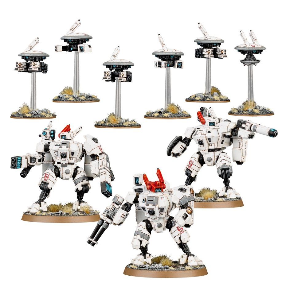 [ GW71-56 ] T'AU EMPIRE BATTLEFORCE: FARSIGHT CADRE (Leverbaar vanaf 28/11)
