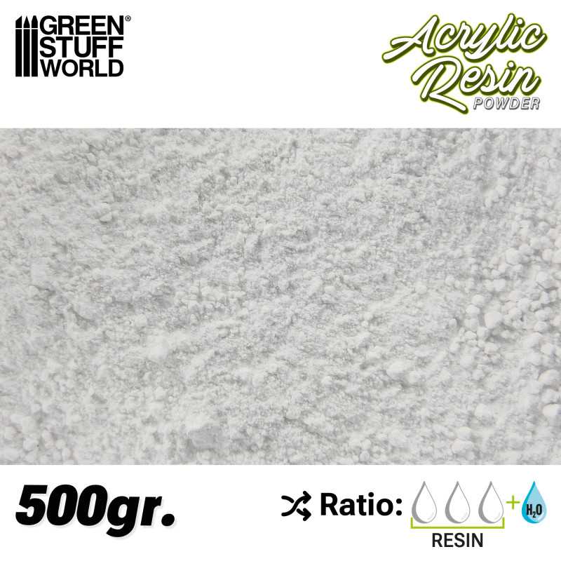 [ GSW6315 ] Green Stuff World Acrylic Resin Powder 500gr