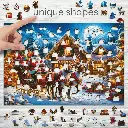 [ WC0809-XL ] Wooden City Santa is coming 1010 stukjes (houten legpuzzel)