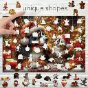 [ WC0704-L ] Wooden City Dog and Cat 505pcs.