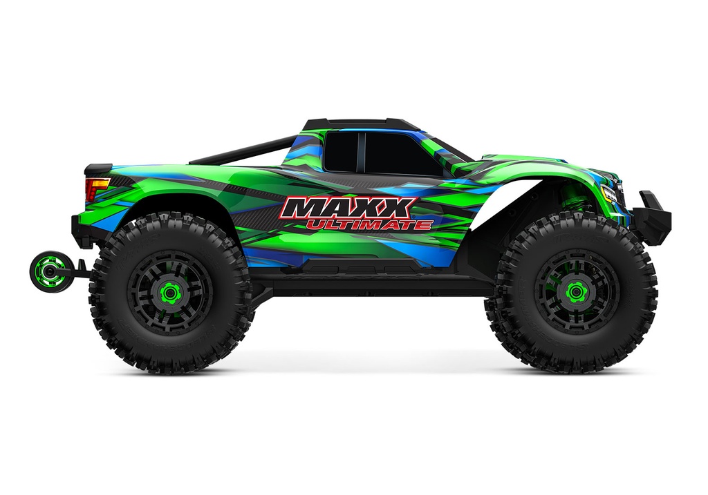 [ TRX-89087-4GRN ] Traxxas Maxx Ultimate 4WD Brushless Electric Monster Truck, VXL-4S, TQi - Green trx89087-4