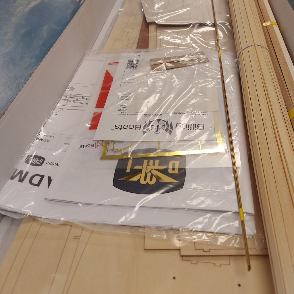 [ BB619 ] Billingboats Admiral DM1619 classic Yacht racing 1/20