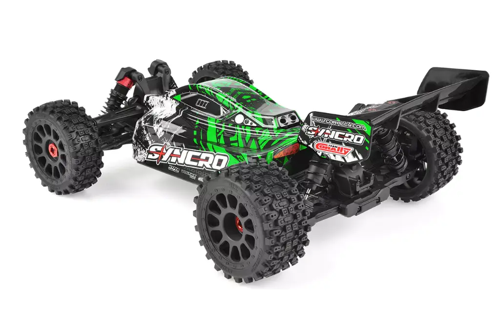 [ PROC-00289-G ] Team Corally - SYNCRO - 2WD - RTR - Green - Brushless Power 3-4S - No Battery - No Charger