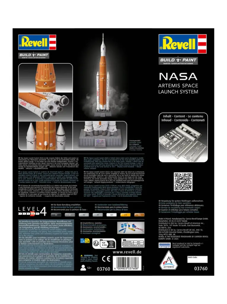 [ RE03760 ] Revell NASA Artemis Space Launch System (SLS)