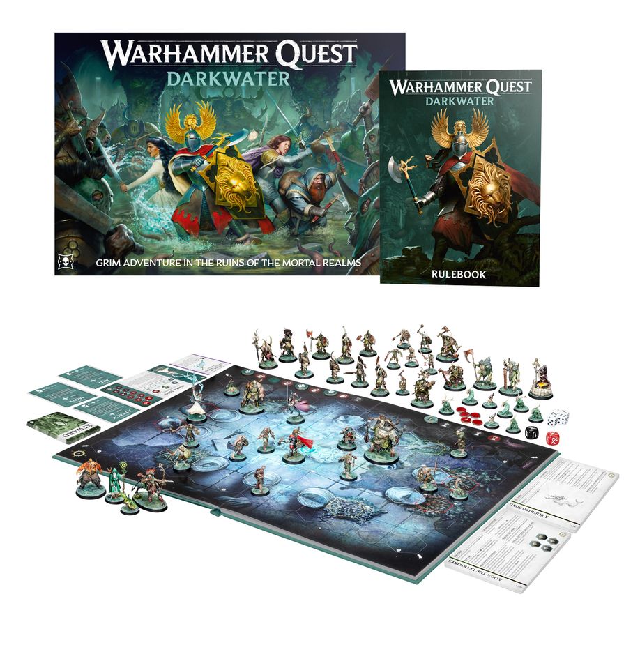 [ GW-WQ-09 ] WARHAMMER QUEST: DARKWATER (Leverbaar vanaf 6/12)