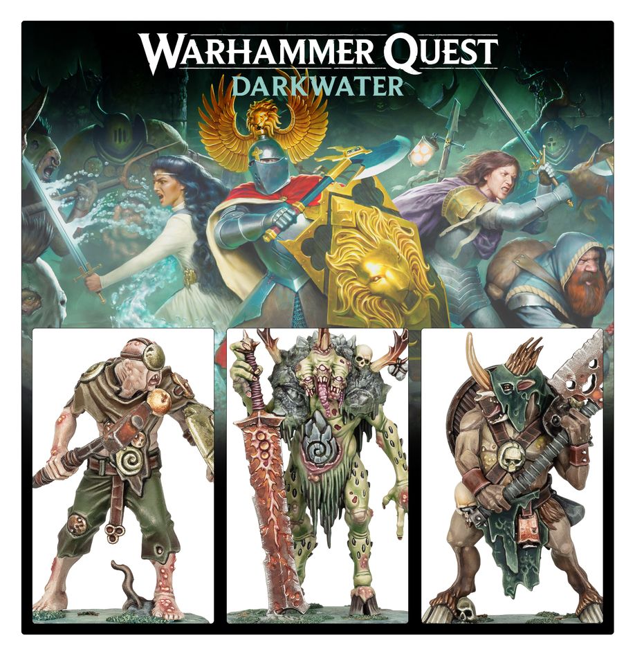[ GW-WQ-09 ] WARHAMMER QUEST: DARKWATER (Leverbaar vanaf 6/12)