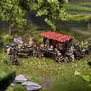 [ VICTRIXVXE008 ] MARKET STALL (Medieval & Dark Ages)