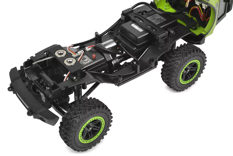 [ ISH-001-010 ] Ishima - 1/20 Crawler "Wild Track" 4WD - Brushed - RTR - Green Color