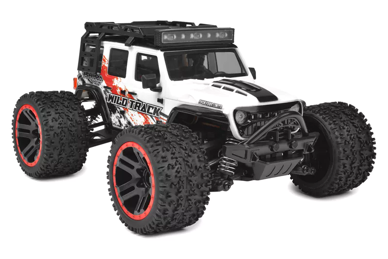 [ ISH-001-030 ] Ishima - 1/20 Big Foot "Wild Track" 4WD - Brushed - RTR - White Color